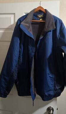 Cabela's Fleece-Lined Jacket Size 2XLT Blue